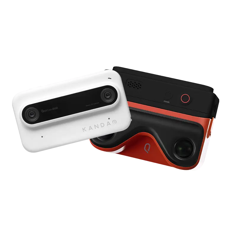 QooCam EGO | 3D Camera | 4K60fps | Viewer-Integrated